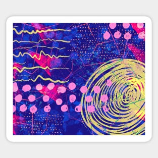 Pop Abstract Sticker